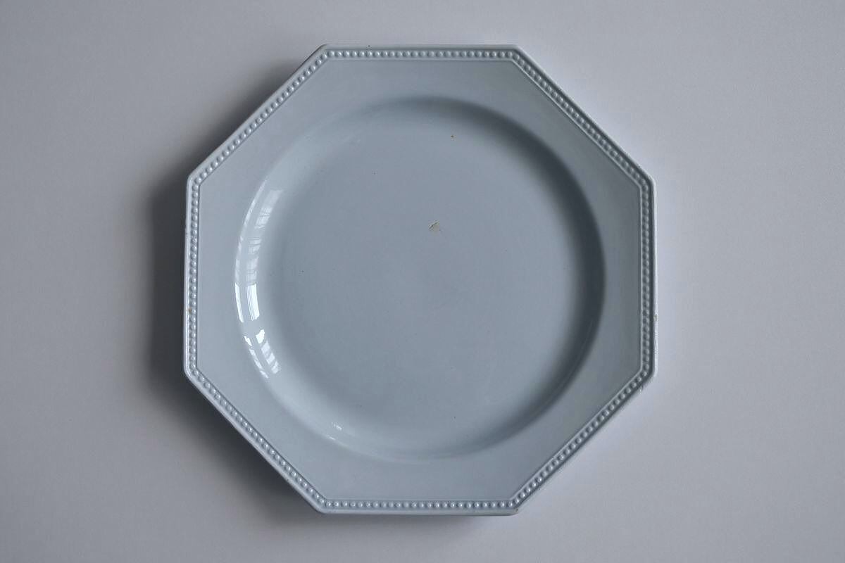 Early 20th C. Octagonal Plate, Montereau B