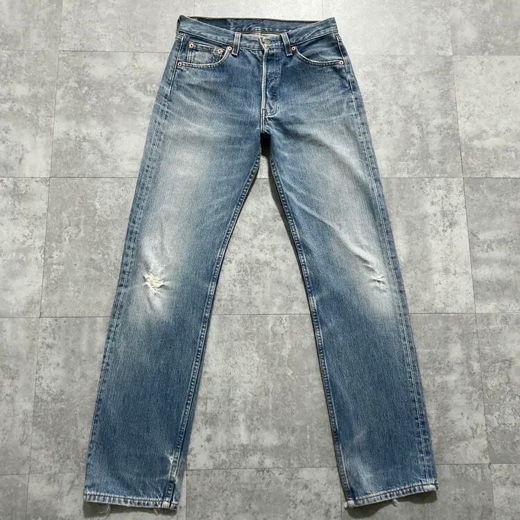 W29 L32】00's US.Levis 501 リーバイス サンベニート工場(553) ボタン