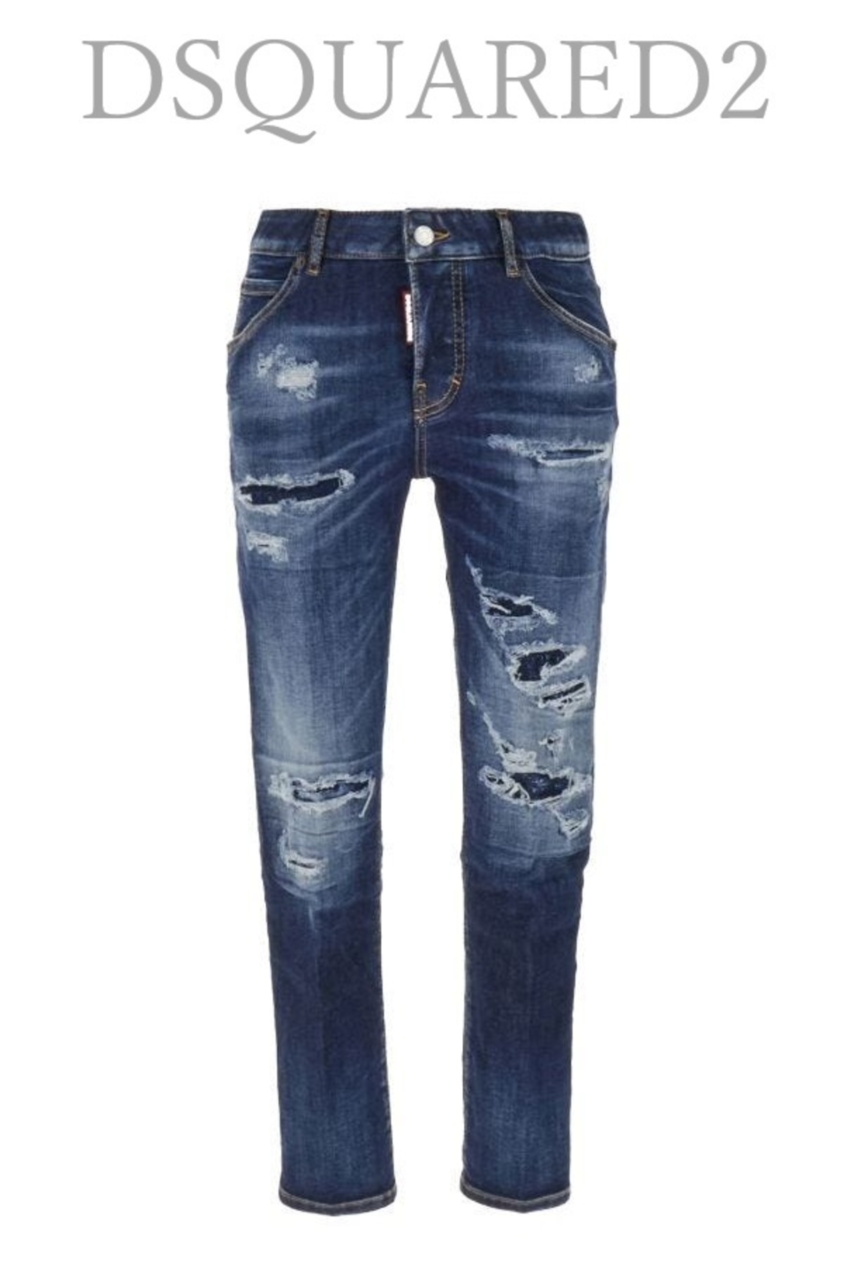 Cool Girl ジーンズ （ストレッチデニム） ダメージ加工 By：DSQUARED2 