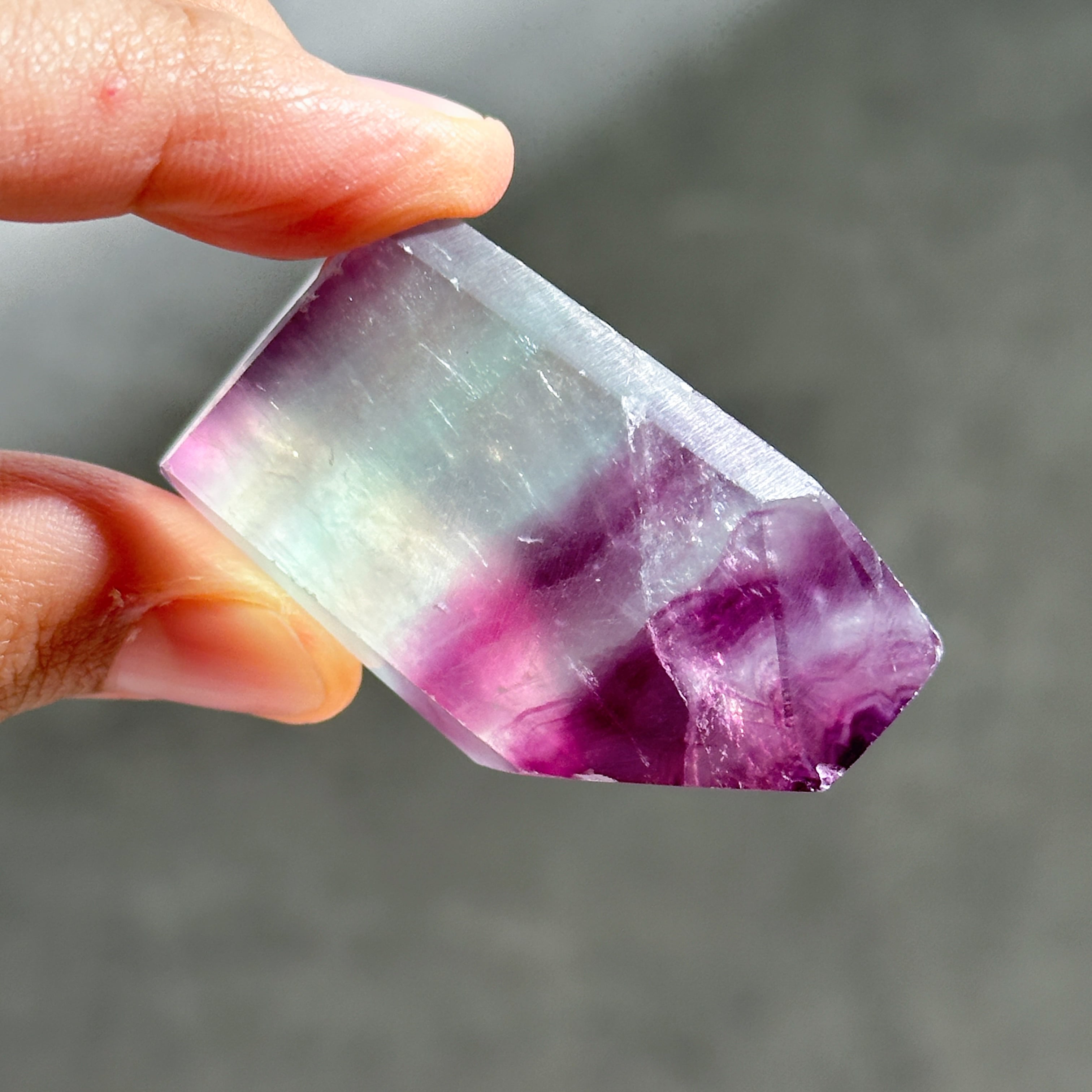 レインボーフローライト フリーフォーム01◇Fluorite◇天然石・鉱物