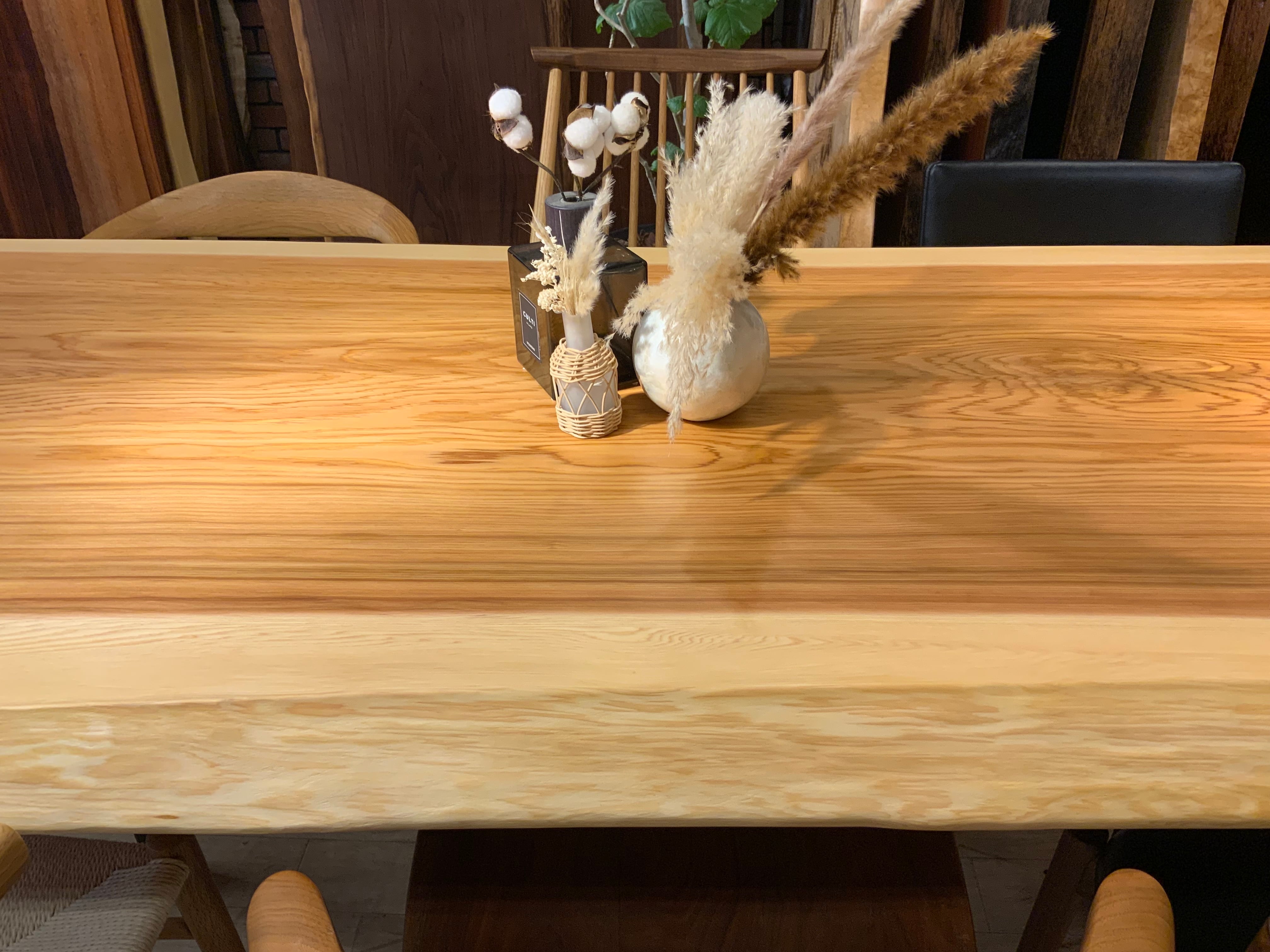 秋田杉（アキタスギ）_2150×940-810×70_横浜元町店_テーブル天板/一枚