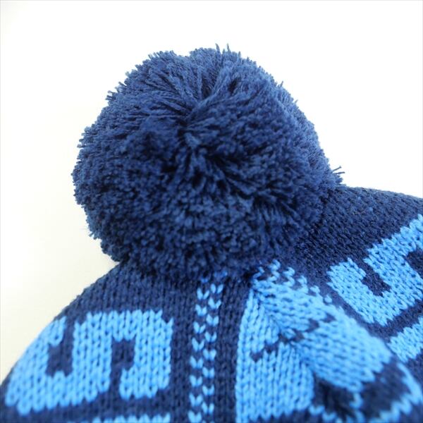 Supreme Snow Beanie NAVY ボンボンニット帽 ビーニー