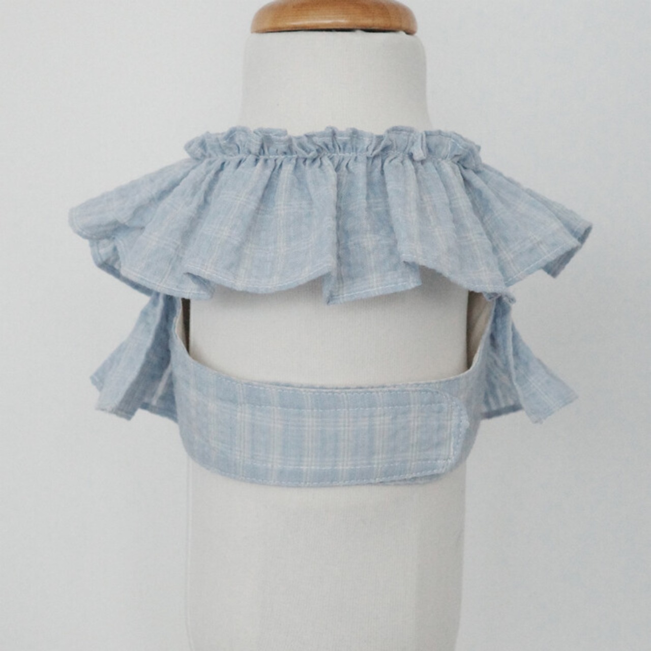 【即納｜一部予約】[ OHDIBS ] CAPENESS｜NO.17 _Babyblue check - 12