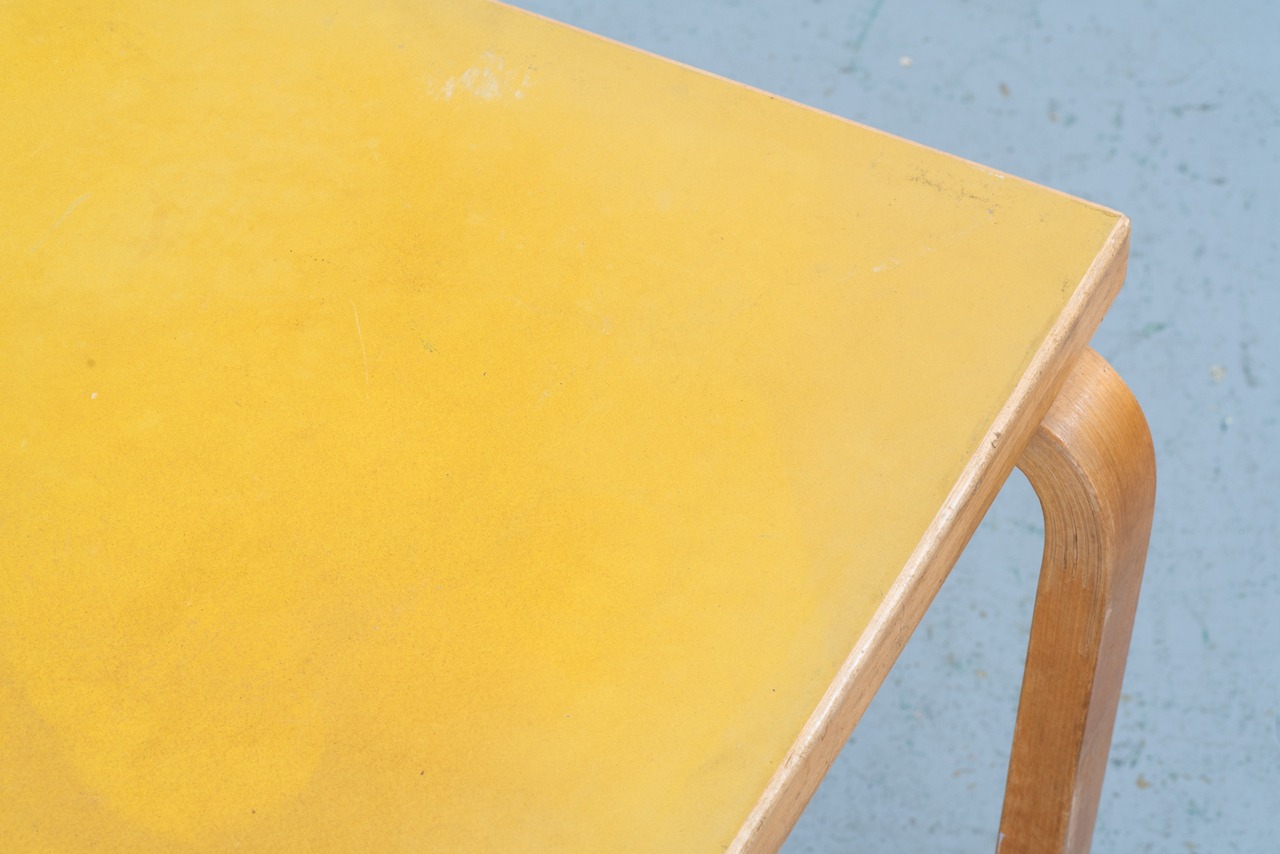 Alvar Aalto | Table Yellow Linoleum 1940s