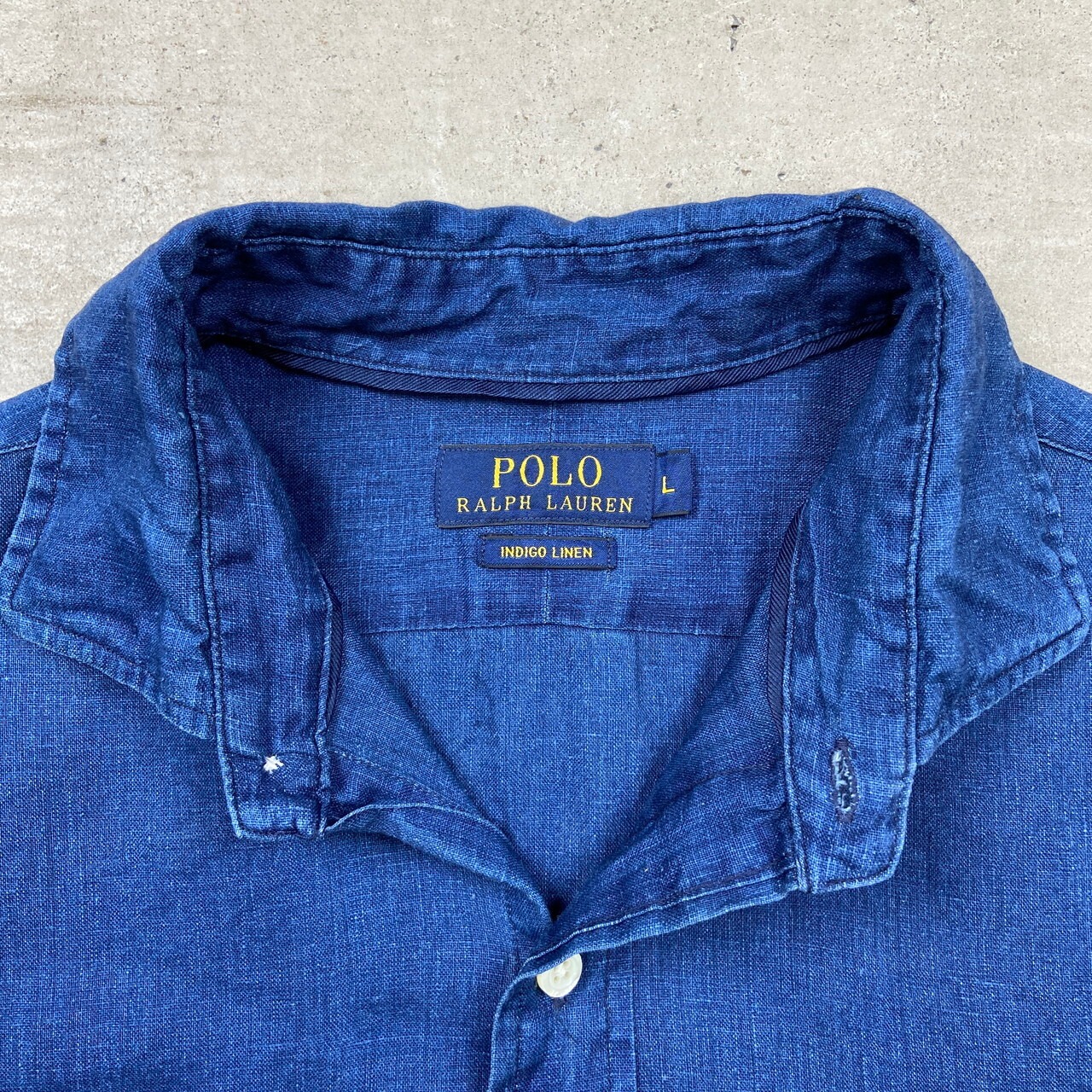 Polo Ralph Lauren ポロ ラルフローレン 長袖シャツ INDIGO LINEN 