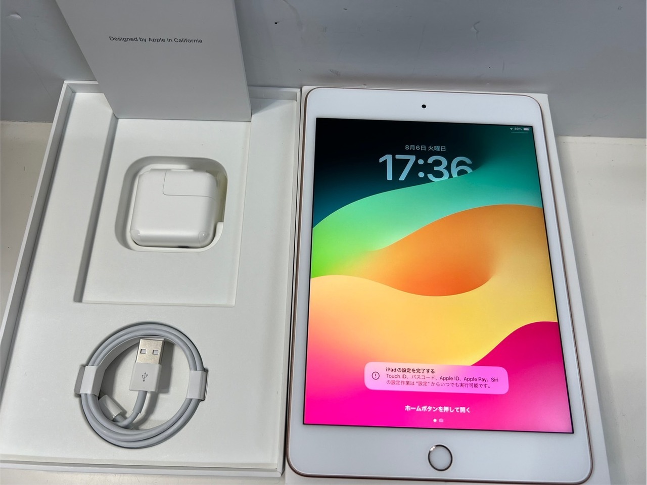 良品中古 SIMフリー iPad mini 4 Cellular 64GB シルバー 即日発送 