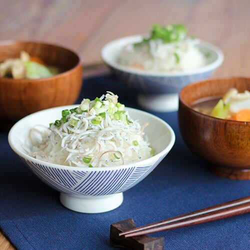飯茶碗 『雨』 夫婦セット（S・M各1個）（souzyu-en modern） 瀬戸焼