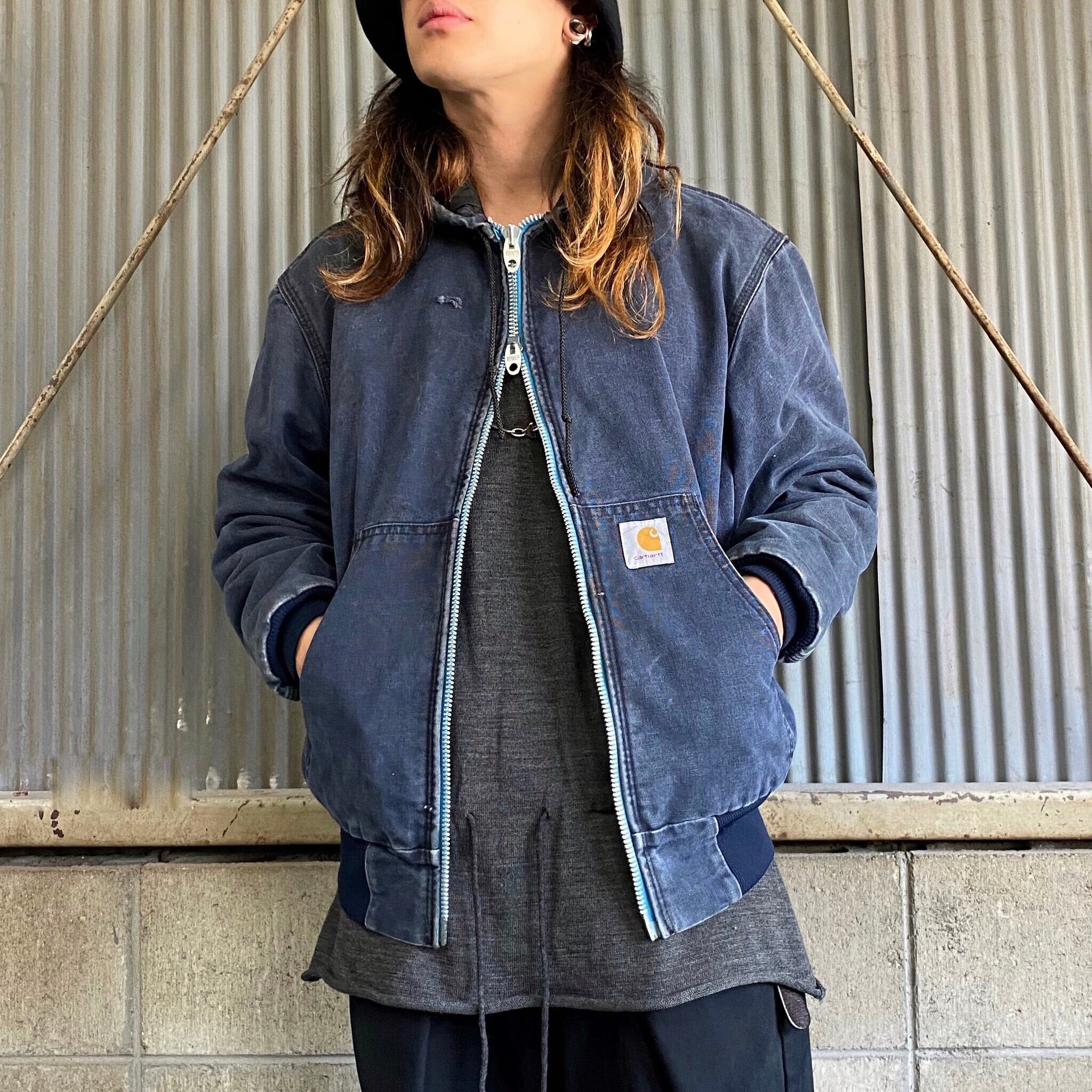 Carhartt カーハート ジップパーカー ジャケット 灰-