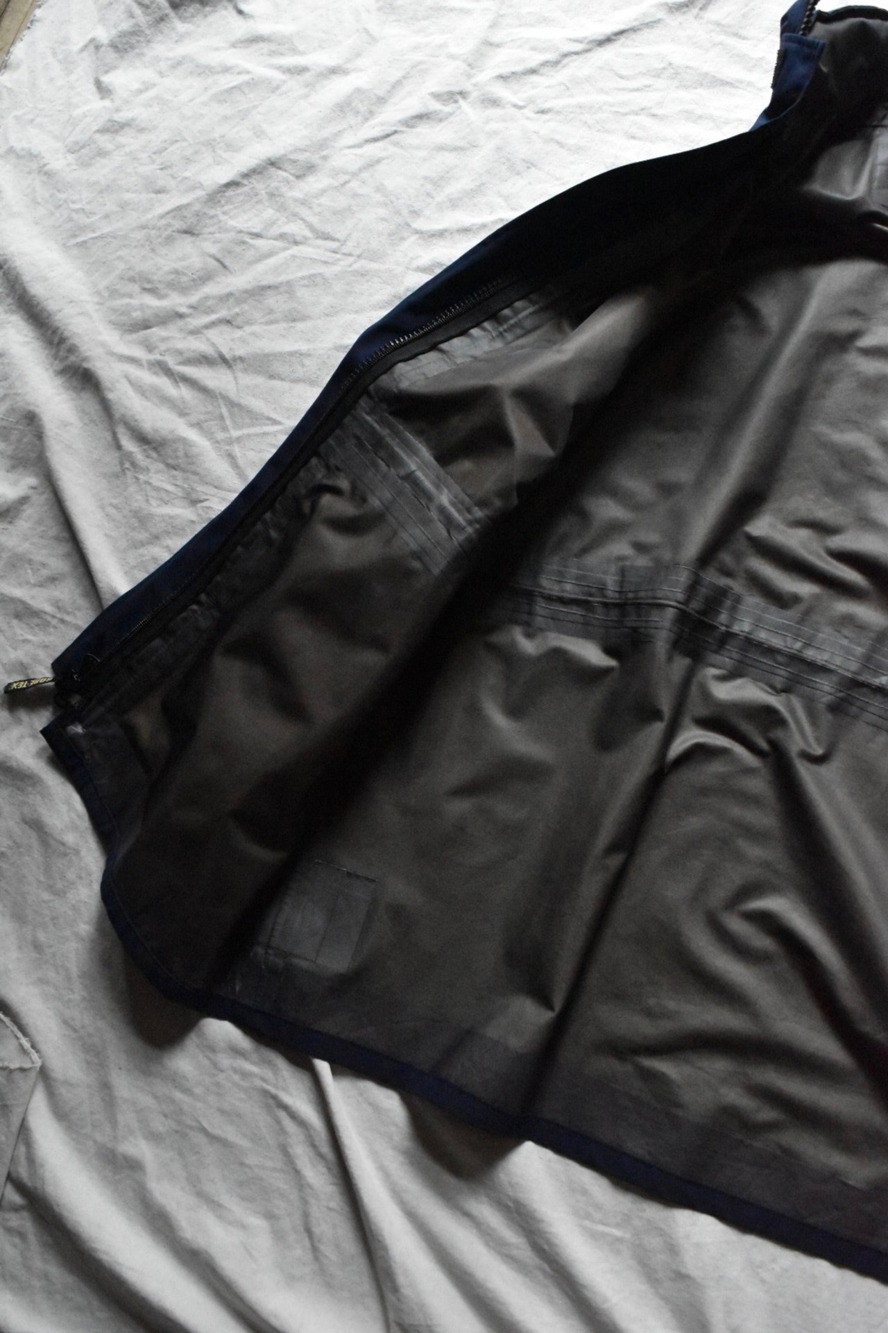 "GORETEX" Navy large blouson