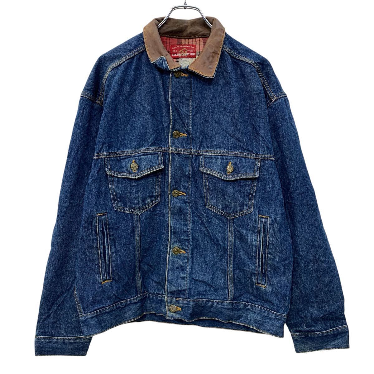 90's Levi's 70743 デニムデトロイトジャケット 米国製 40 LEVI'S】90s USA製 Gジャン デニムジャケット コーデュロイ