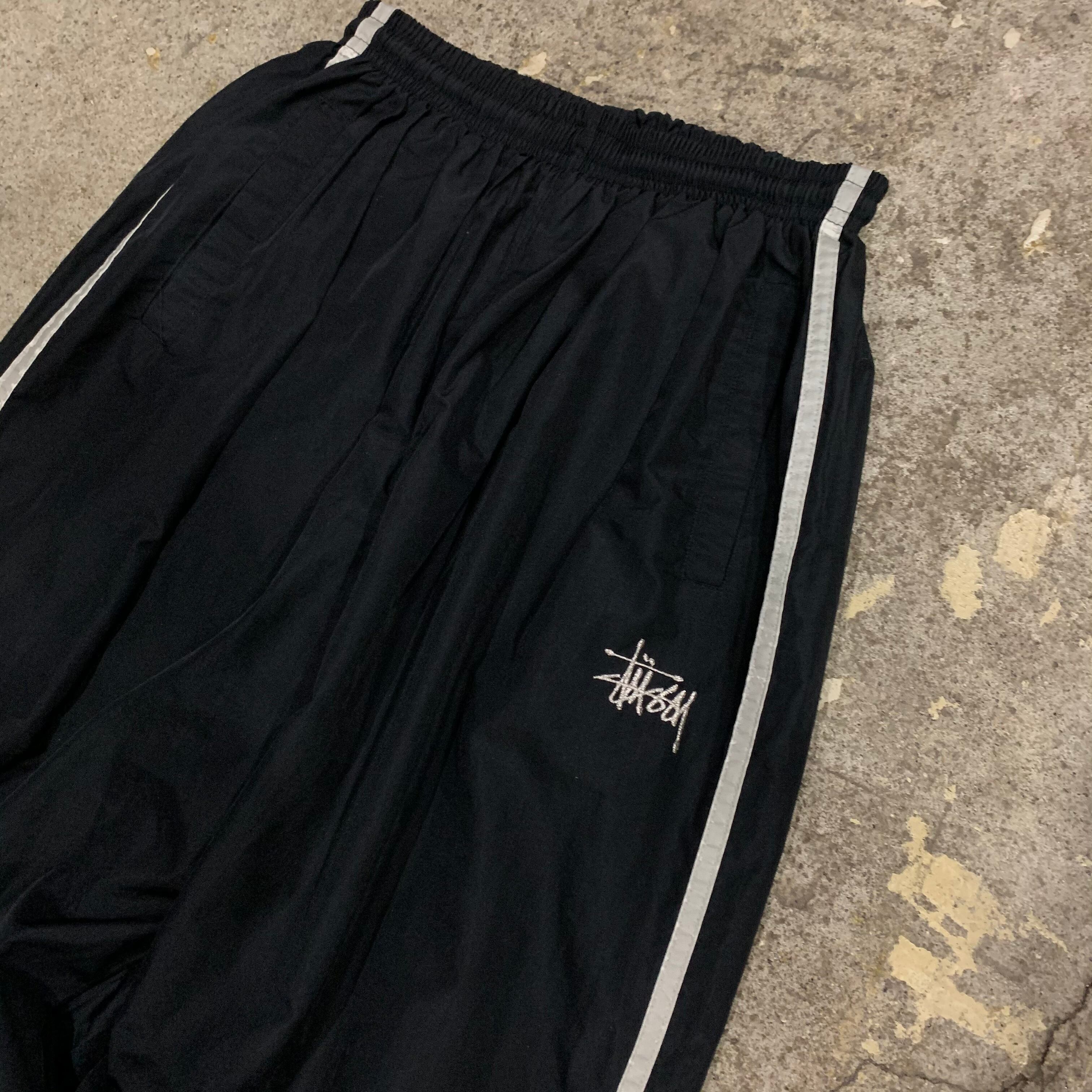 90s old STUSSY sport nylon pants | What