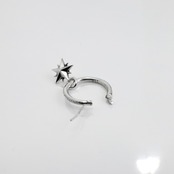 THIN HOOP -raised by wolves- [LARGE] with 10P STAR / レイズド・バイ・ウルヴス シンフープ L ウィズ 10ピークススター