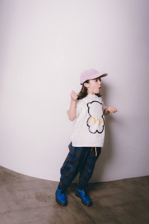 【MIN-NANO×frankygrow】FRANNEL CHECK TEPERED PANTS / 0. 1