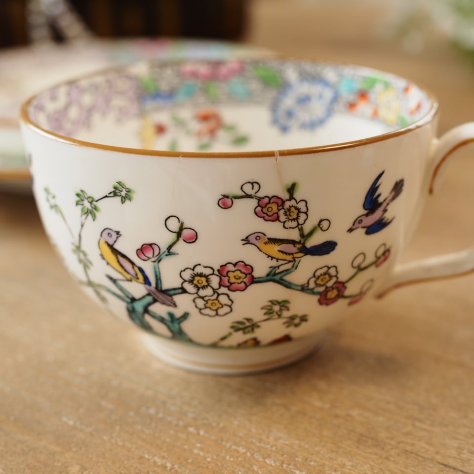 激レア】訳あり オールドミントン皇帝の庭エンペラーズガーデン トリオ