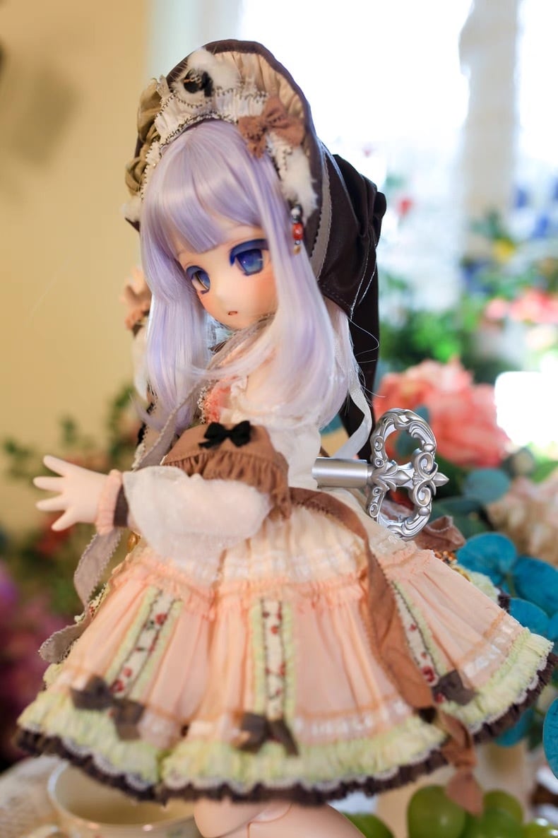 ドール用ゼンマイパーツ（ゴールド・シルバー）（1/4. 1/3共通