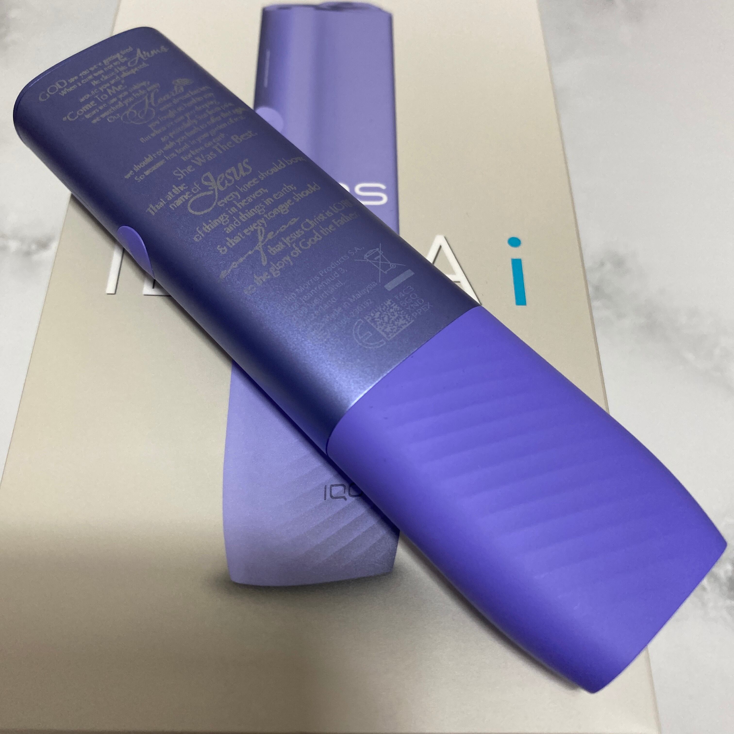 マリア 聖書 ロザリオ 加工 iQOS ILUMA i ONE アイコス イルマ i マリア 聖書 ロザリオ 加工 iQOS ILUMA i ONE アイコス イルマ i
