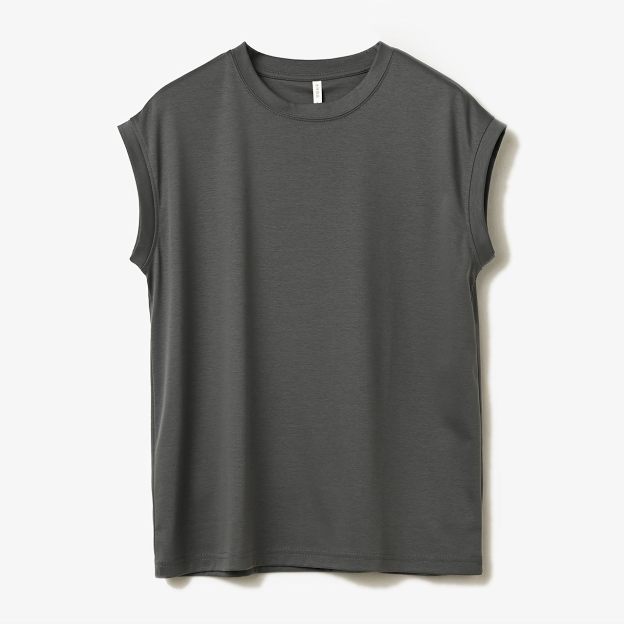 スーピマコットンキャップスリーブTシャツ 4color W01334