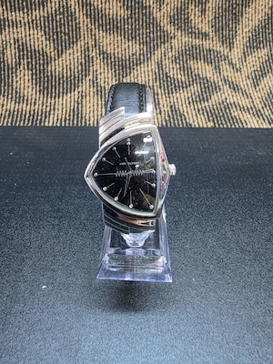 【送料無料】HAMILTON ハミルトン ベンチュラ レザーストラップ H244112【中古】