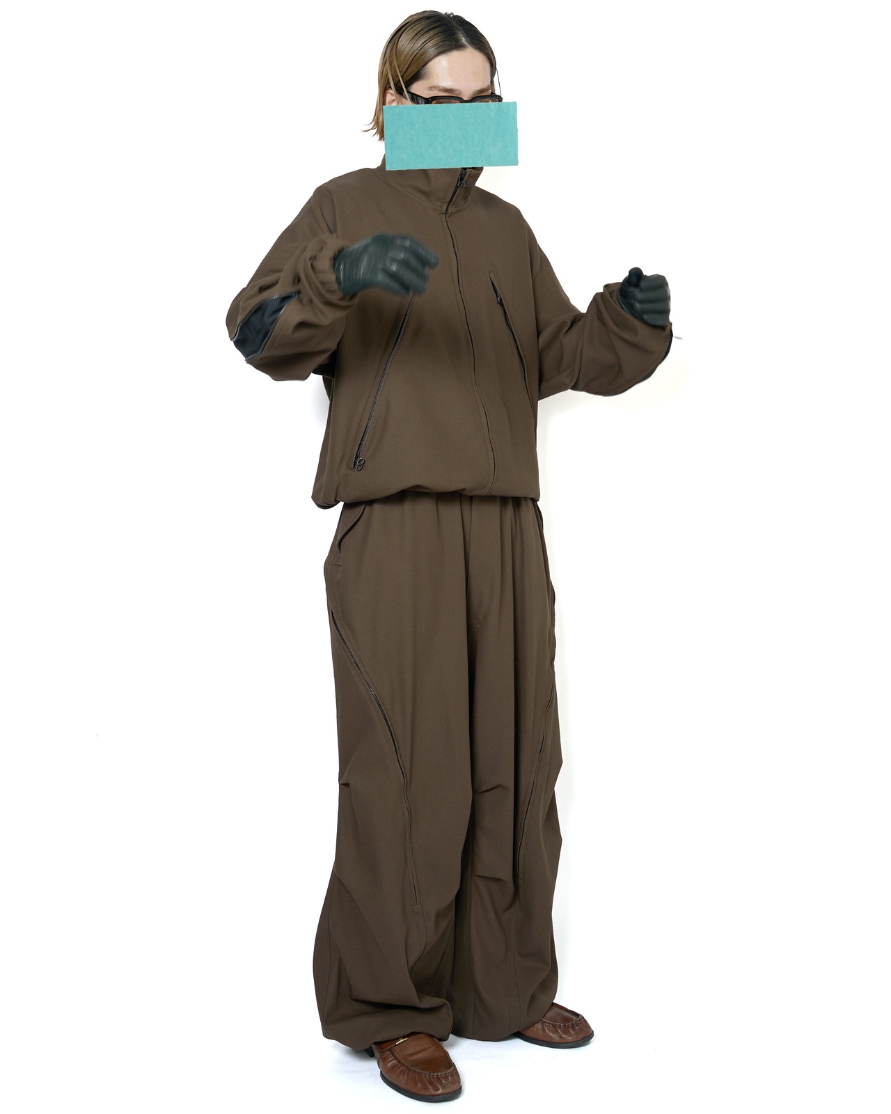 ROTOL "Cotton Serge Ventilated Blouson 〔BROWN〕"