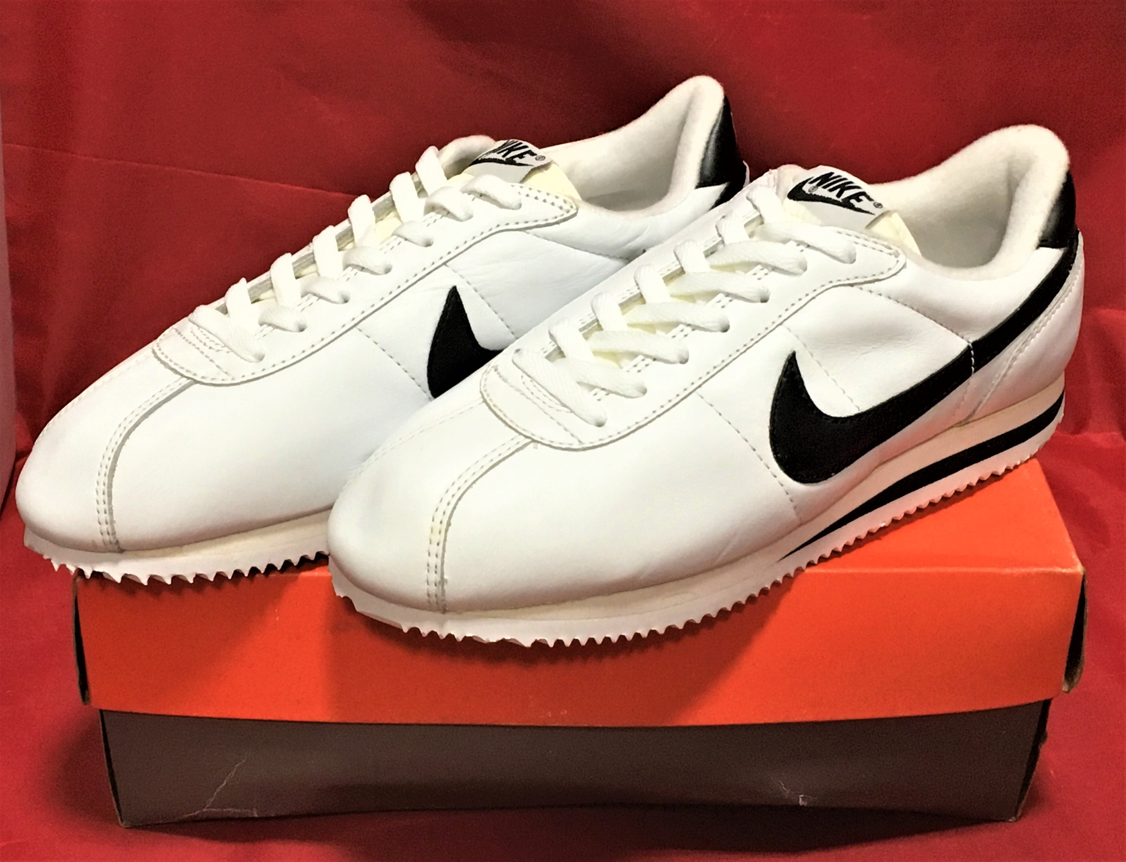 超レア】NIKE レザーコルテッツ Cortez プレミアム ブラック 黒-