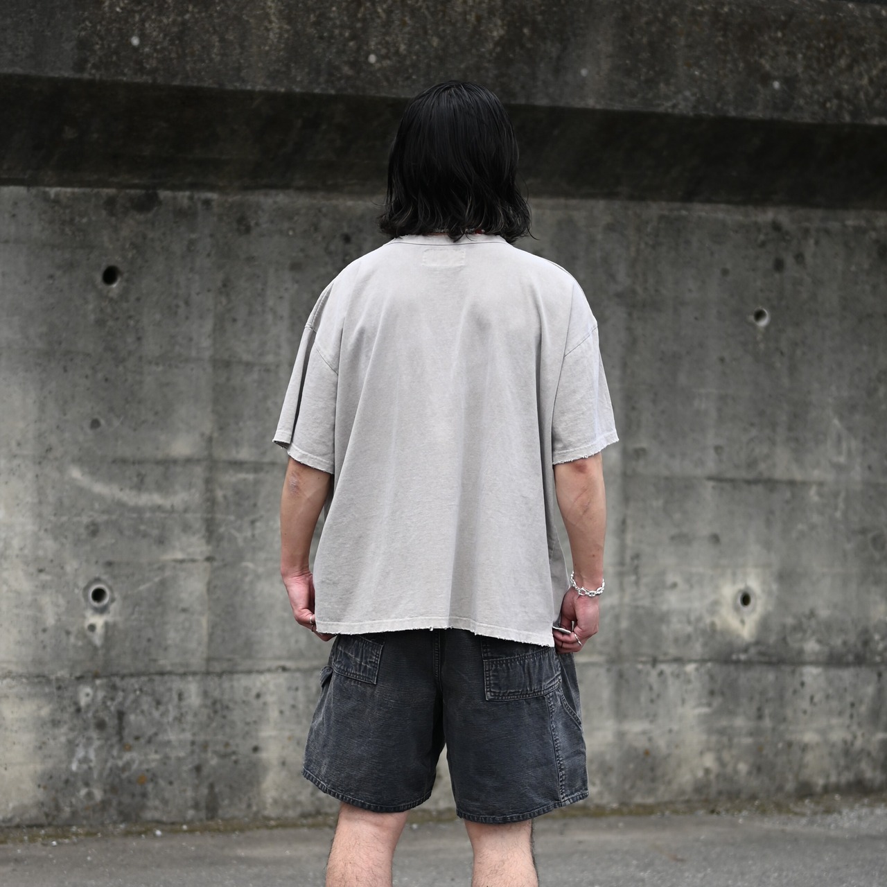 ANACHRONORM / PIGMENT DYED POCKET S/S T-S