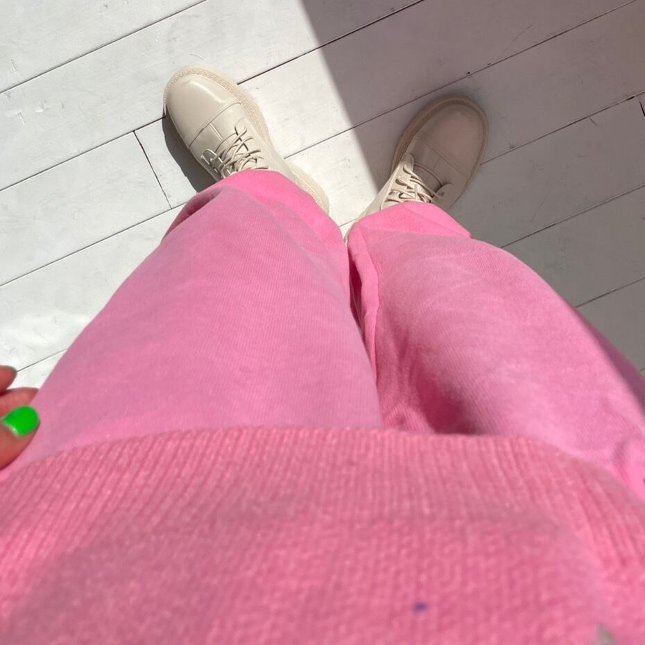 カラースウェットパンツ_LN0607