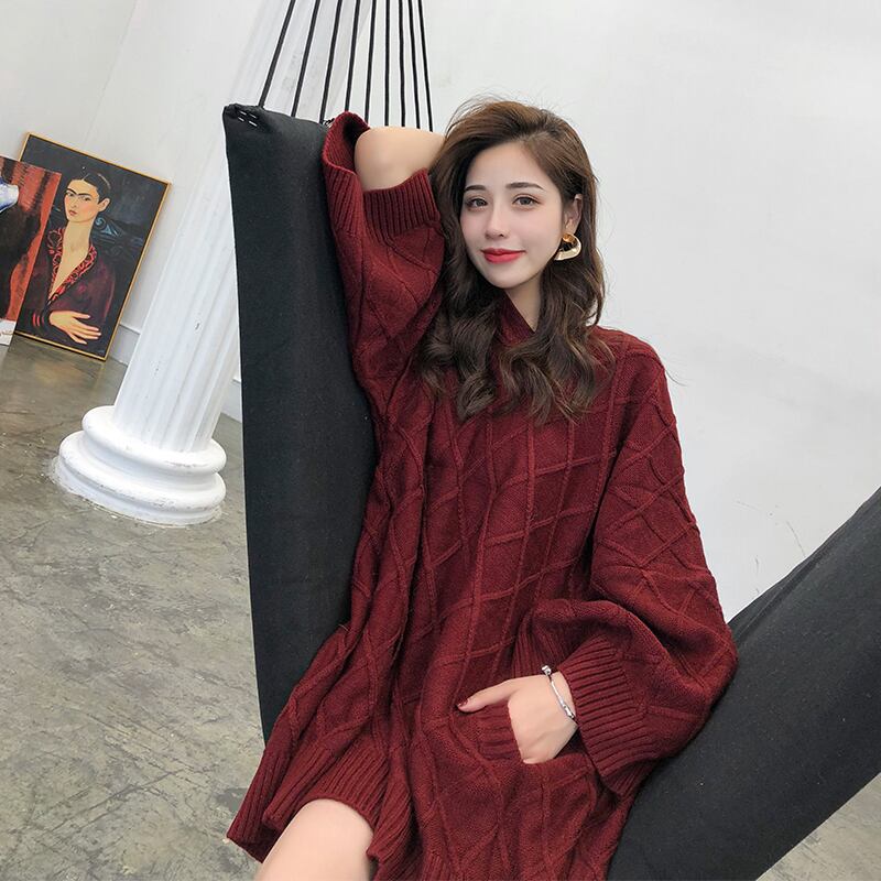 ゆるカジ ガーリー ビッグシルエット レディース セーター ニット  