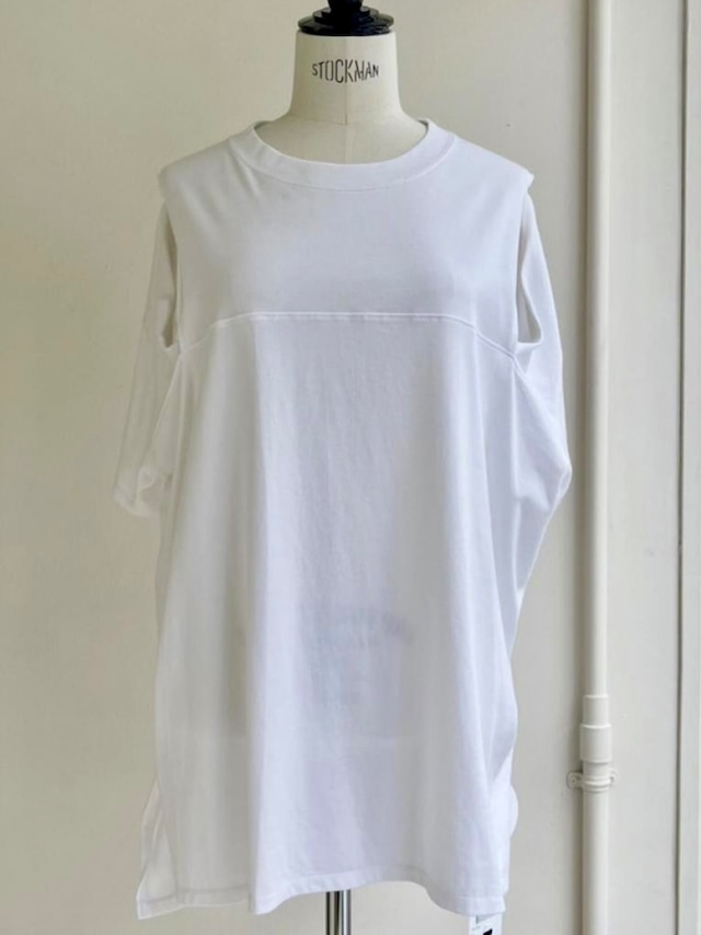【送料無料】 anana(アナナ) オフショルダー風ロングTシャツ Teeシャツ a12-031