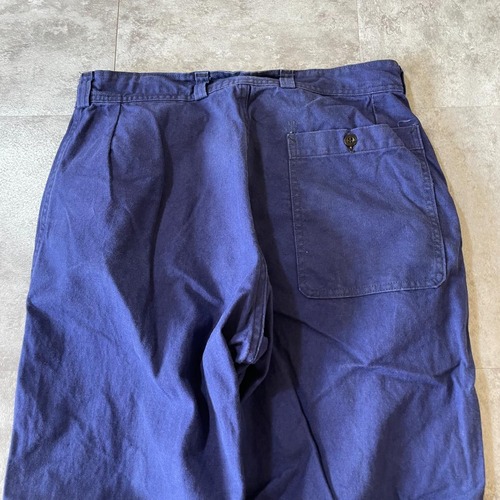 50-60s フランス軍 フレンチワーク ブルー パンツ W30 詳細写真9