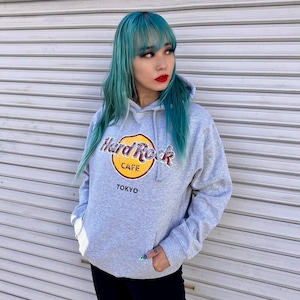 TOKYO 東京 Unisex Classic Logo Hoodie Grey