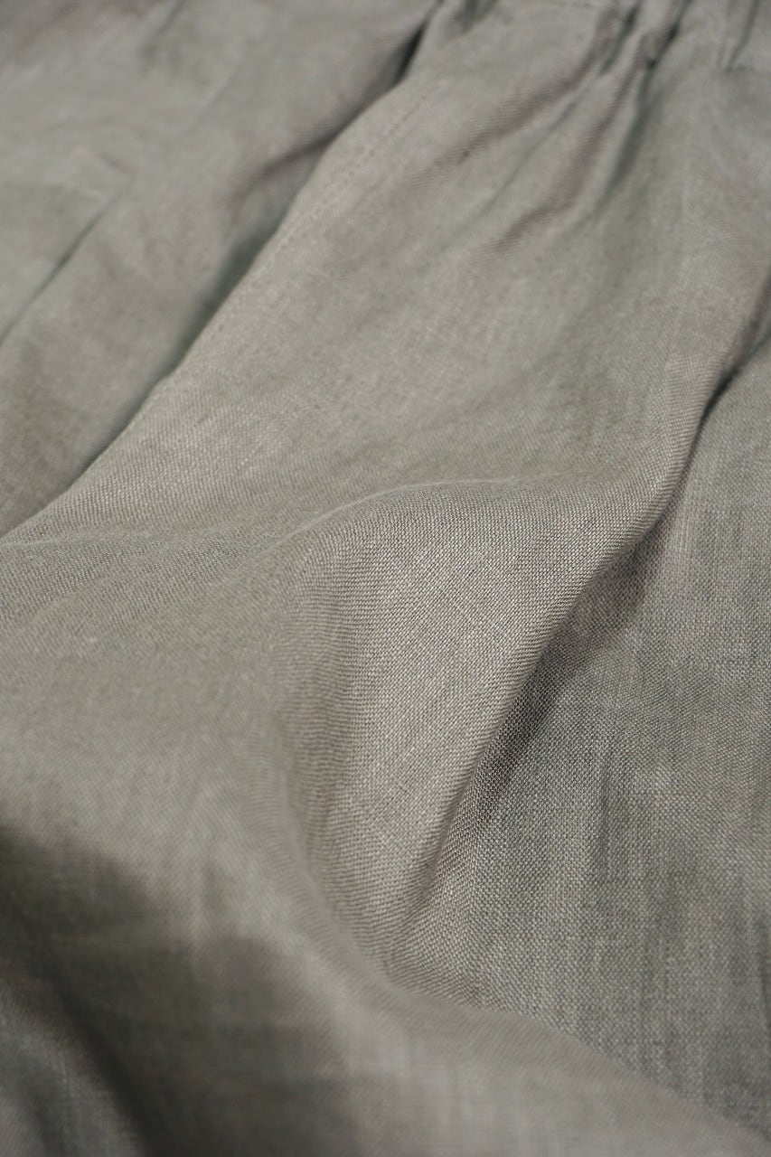 French Linen Wide Easy Pants