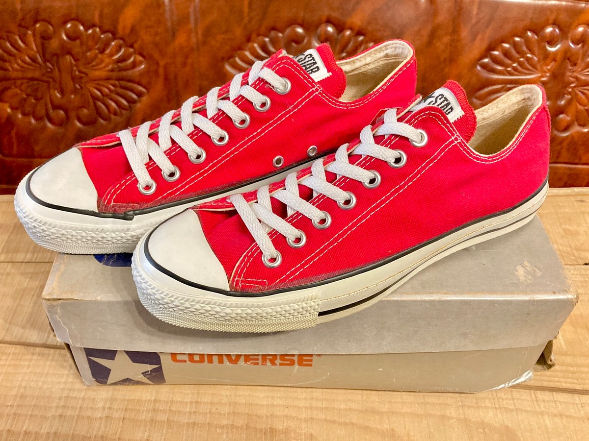 converse（コンバース） ALL STAR （オールスター）赤 9 27.5cm 80s 銀 