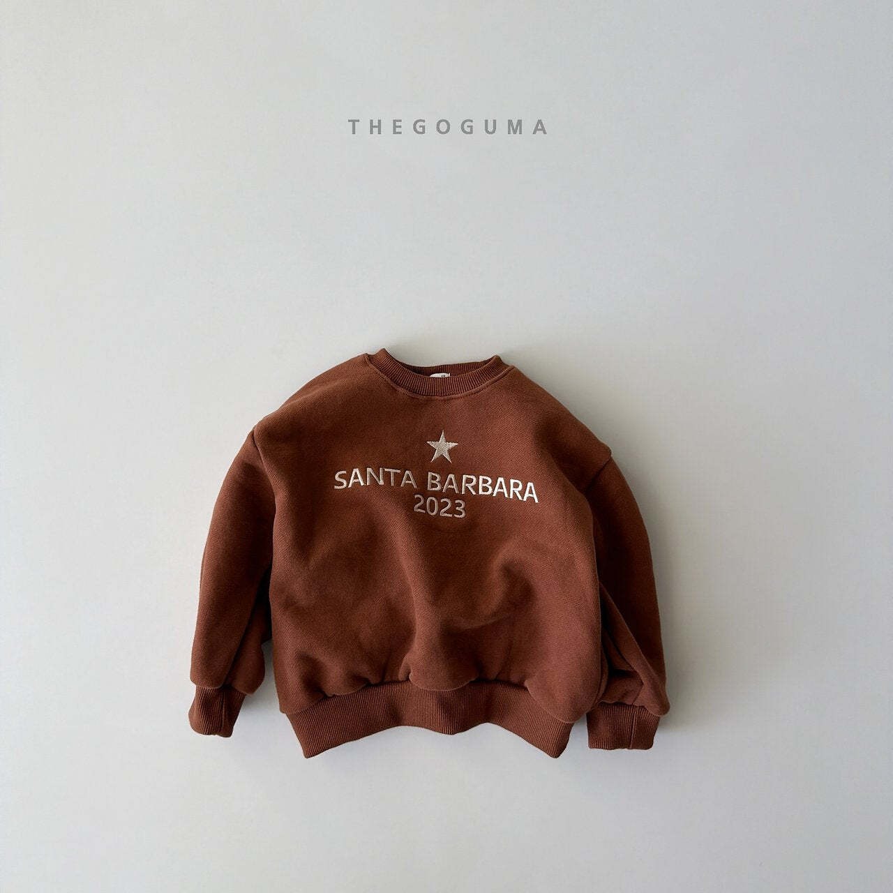 【取寄】THE GOGUMA バーバラ刺繍トレーナー｜冬服｜韓国子供服