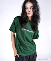 【直営限定ITEM】COOLA MADE®エンブロイダリーベーシックTシャツ (GREEN) CQ-47068H