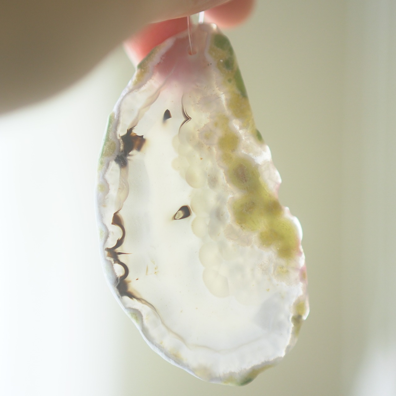 Snowmelt Forest 04 - アゲートヒーリングチャイム / Agate Sun Catcher Wind Chime 705