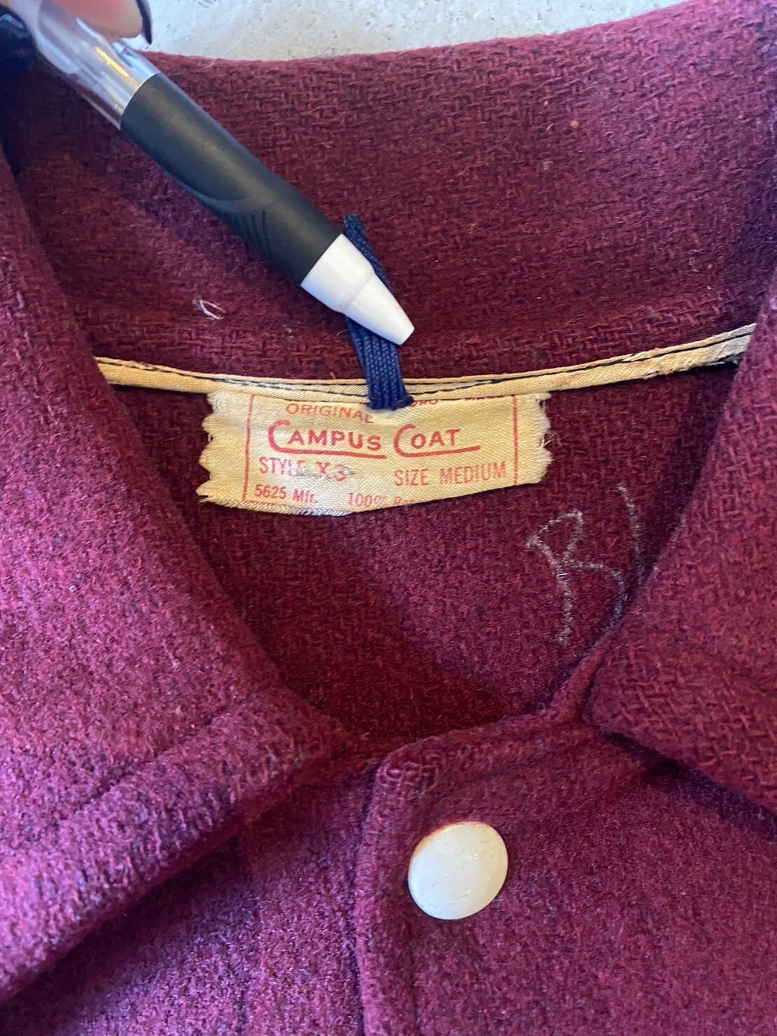 vintage 50's~ CAMPUS wool sports jacket | vintage clothing twoface vintage 50's~ CAMPUS wool sports jacket | vintage clothing twoface
