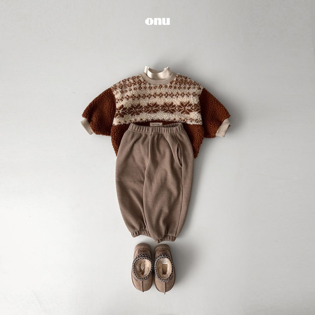 【予約】Loose Fit Jogger Pants