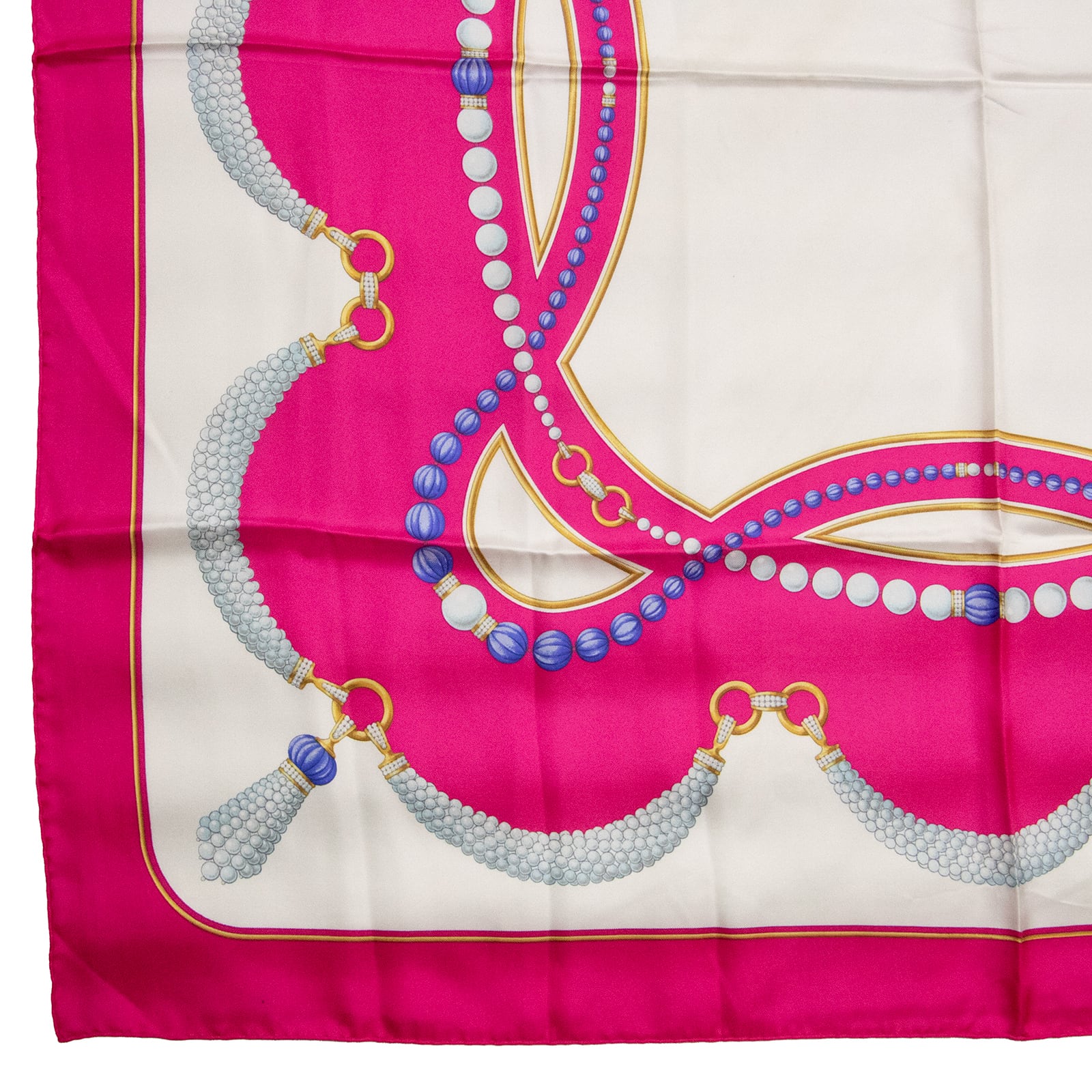 本物・送料無料・良品】カルティエ・大判スカーフ(マスト ドゥ