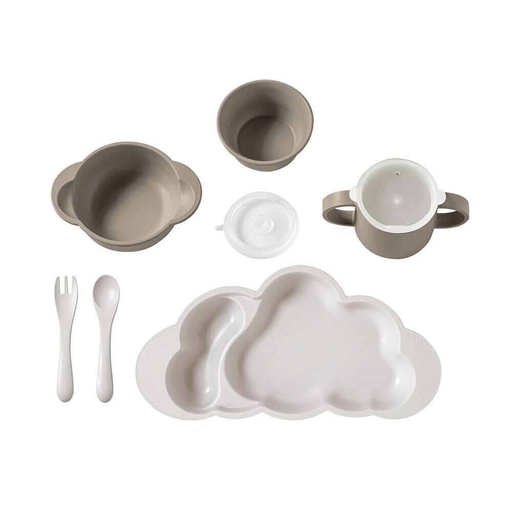 10mois / mamamanma grande(マママンマ グランデ)/ プレートセット / トープ