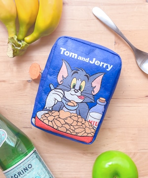 F268077-73_TOM and JERRY×Flapper トムのコーンフレークポーチ