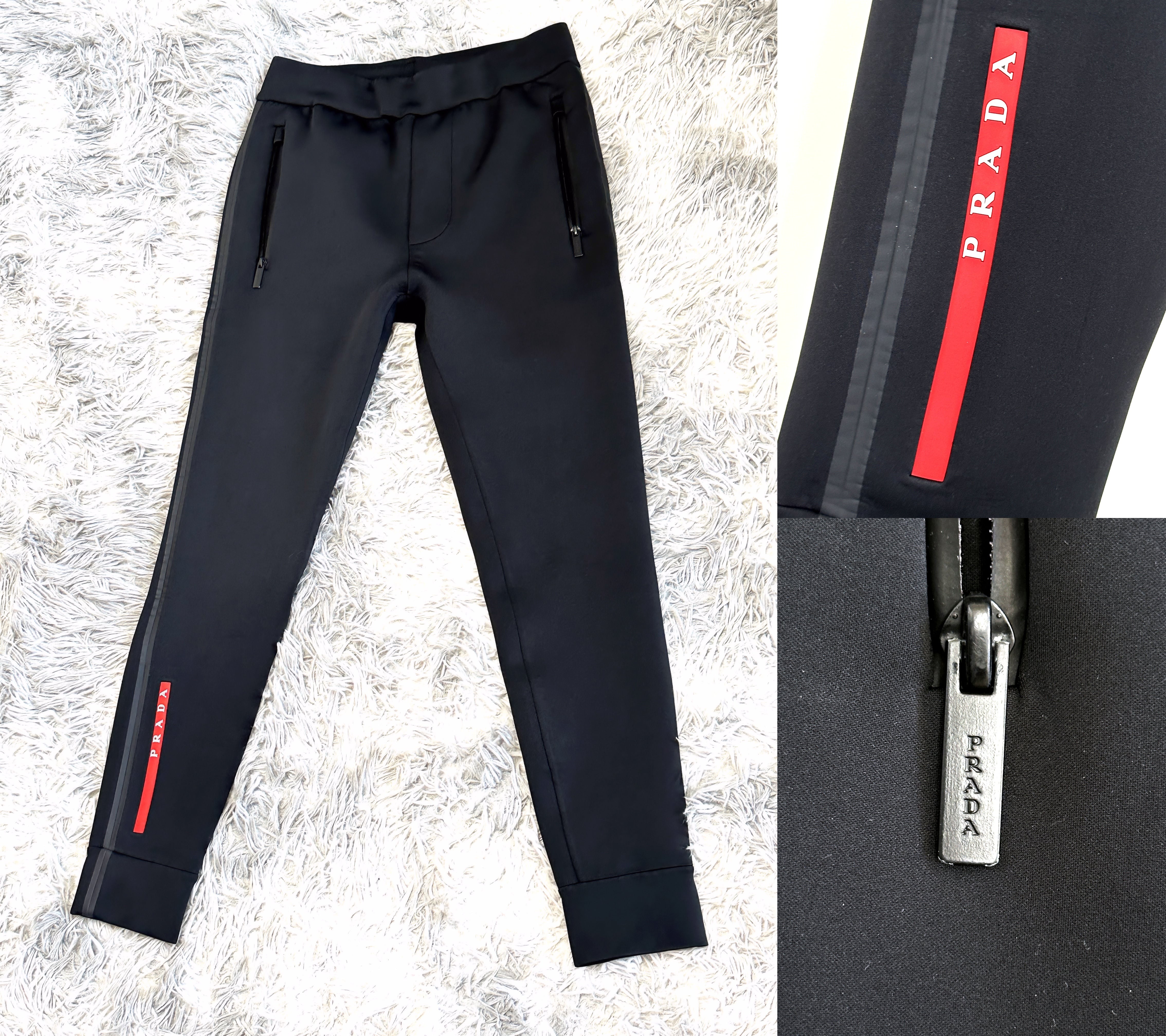 PRADA プラダ テクニカル ジャージ ジョガーパンツ リサイクル ロゴ
