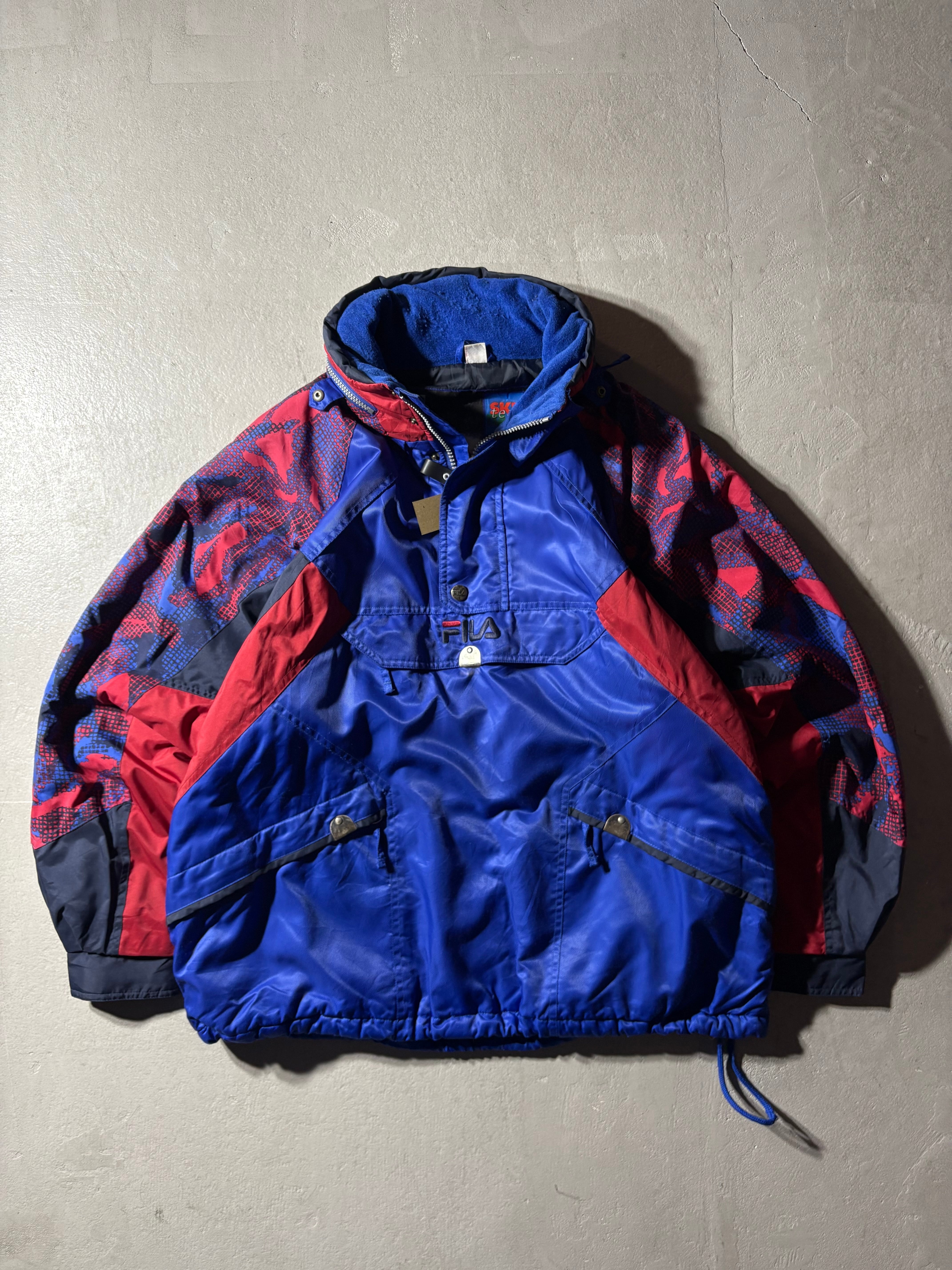 Shindi♪FILA 90s スノボウェア スキー アノラックジャケット 90s【Fila / Ski Jacket】Size:XL | .MAT