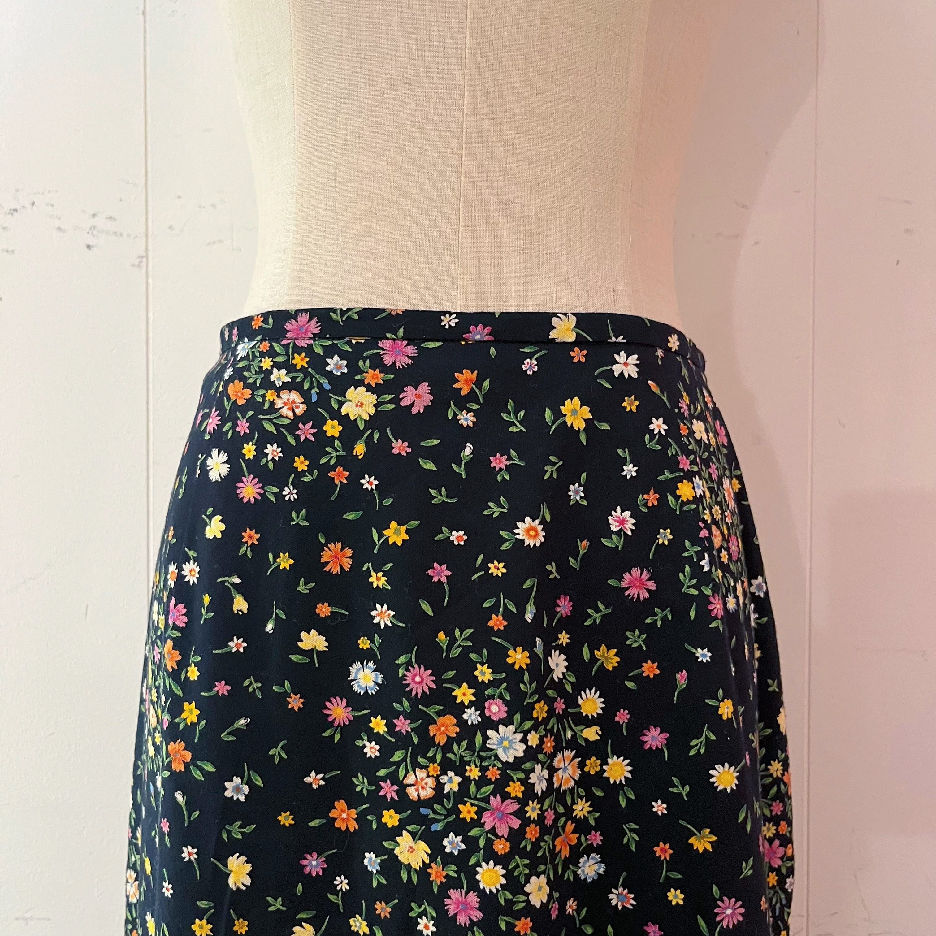 mini colorful flower skirt