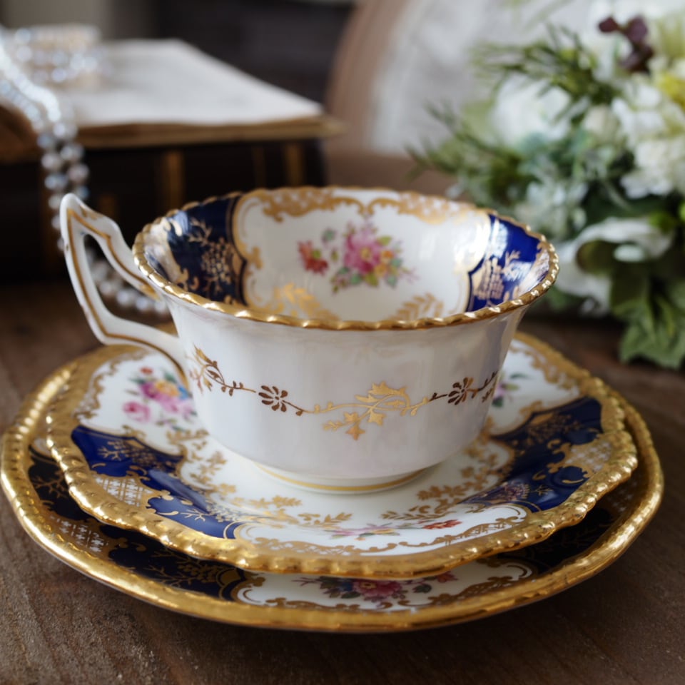 英国コールポート バットウィング トリオ 15cmプレート | Antique