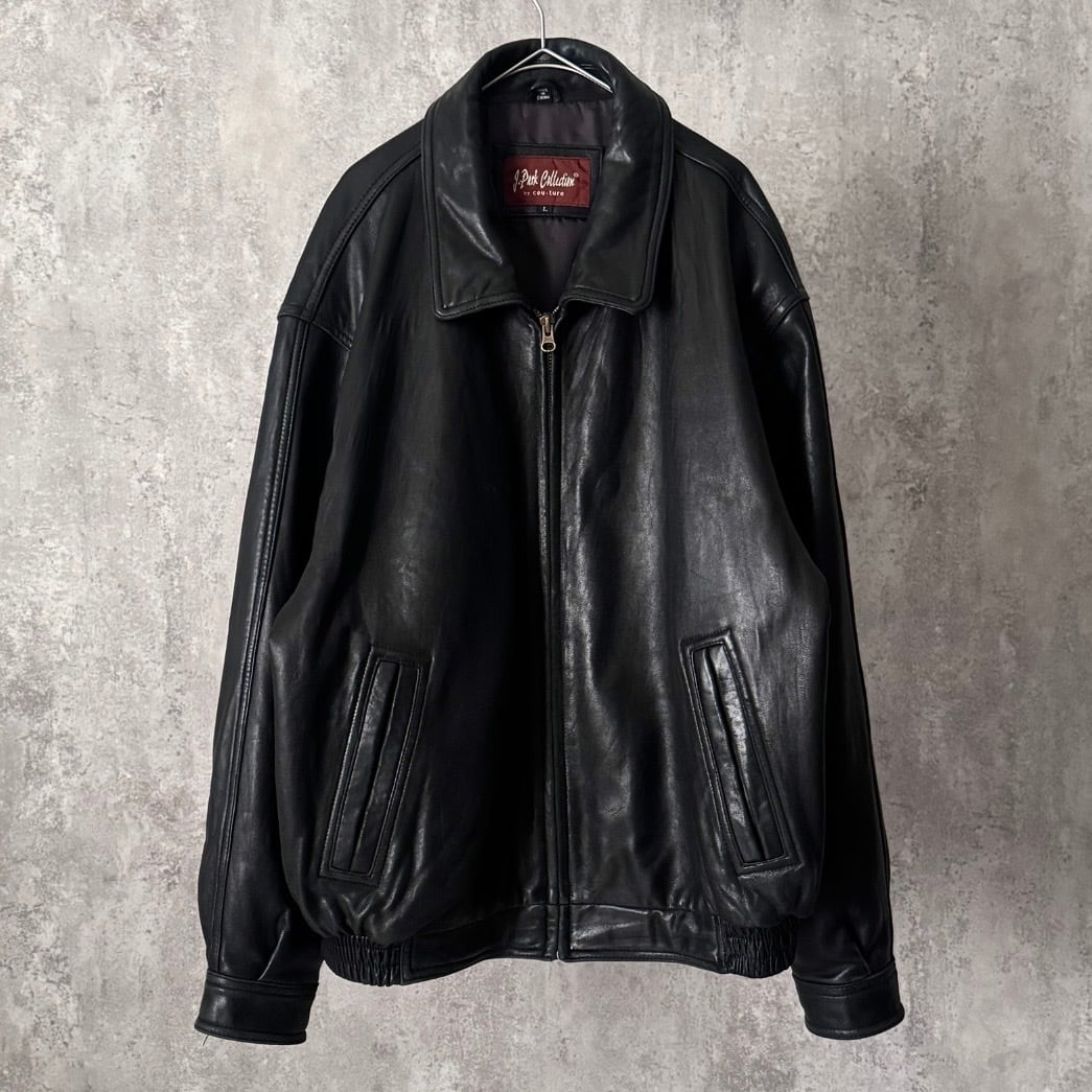 90s~ J.Park Collection leather swing top | Muri vintage