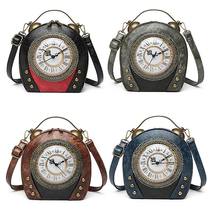 アリスの大きな時計Bag 茶 Alice's Big Clock Bag (2018) by Baby, the Stars Shine Bright