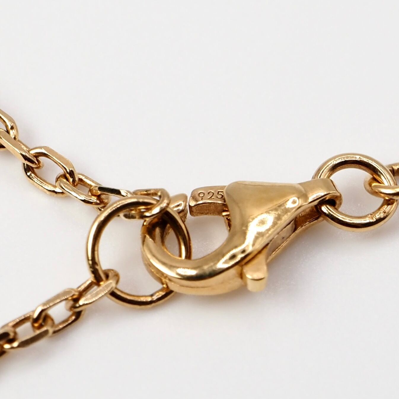 BOTTEGA VENETA チェーン ネックレス シルバー925 GP ボッテガ