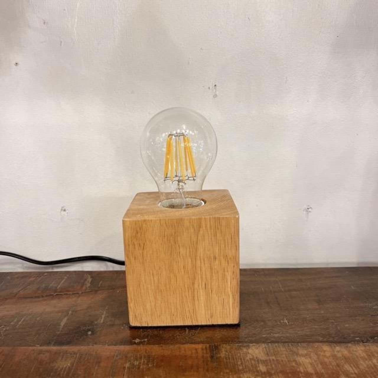 TOPANGA　Lighting　ウッドテーブルランプソケット　タイプB