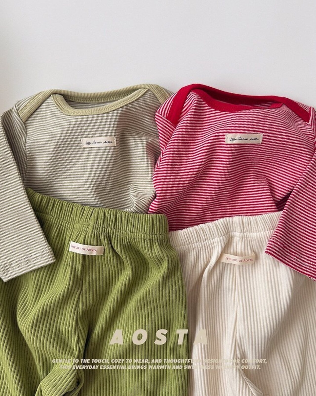 韓国子供服 / 26Autumn / Aosta / 甘酸っぱいTシャツ / 秋服 *S~XXL*