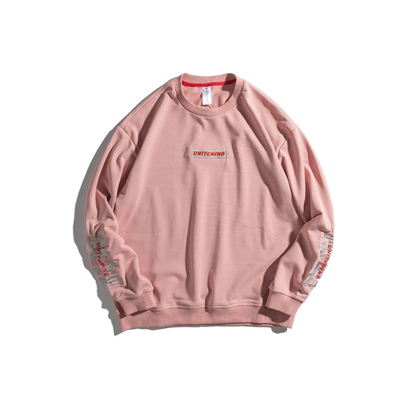 Yidao Vintage Autumn Personality Embroidered Knit Pullover Sweater Men's European and American Loose Couple Jacket Trend-Alibaba レッド 刺繍 オータム 秋物 ビンテージ ヨーロピアン hip6-161147014290336